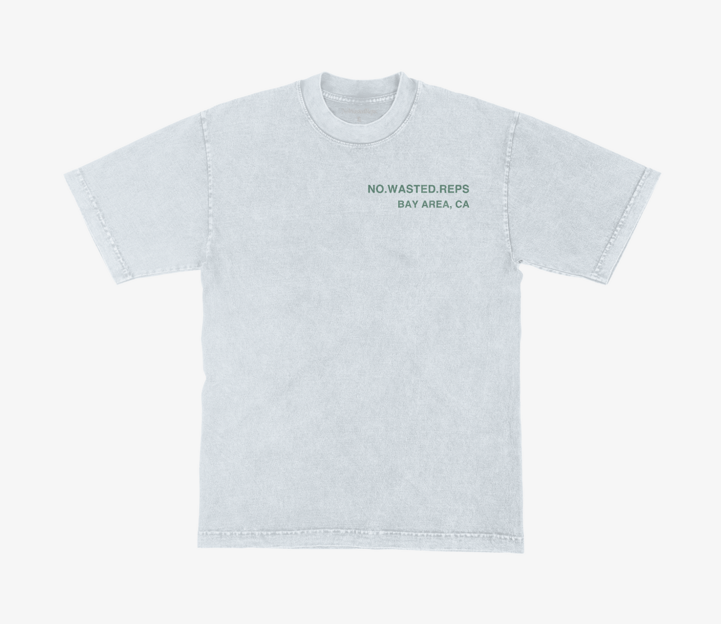 Bay Area Tee in Ice Grey