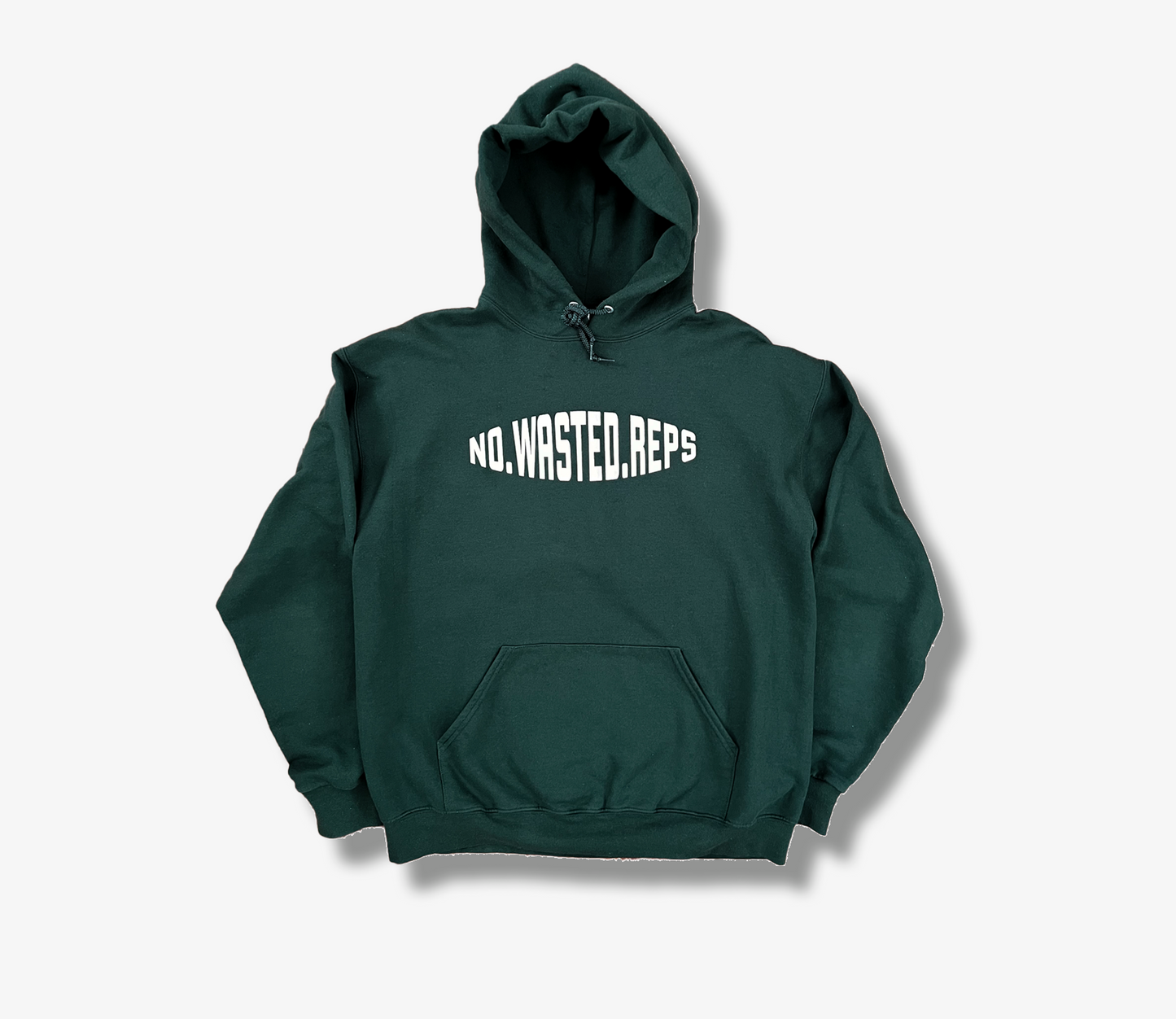 Warm Up Hoodie in Forest Green