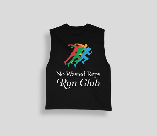 Run club "Runners" cut-off [black]