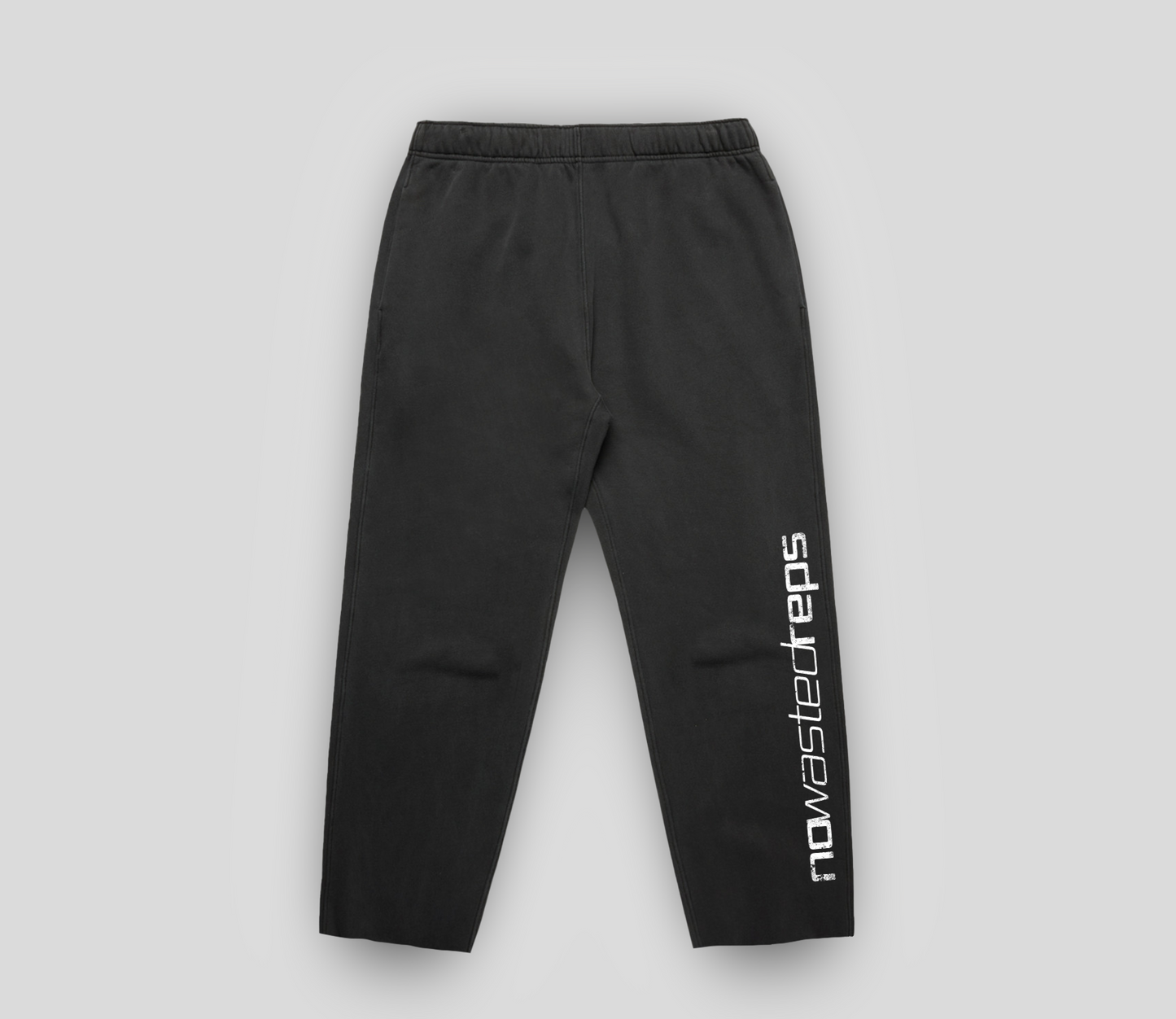 Cropped sweatpants [faded black]