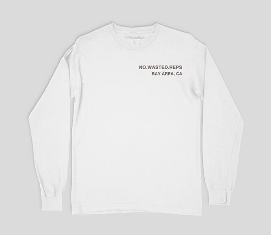 Bay Area Long Sleeve in White