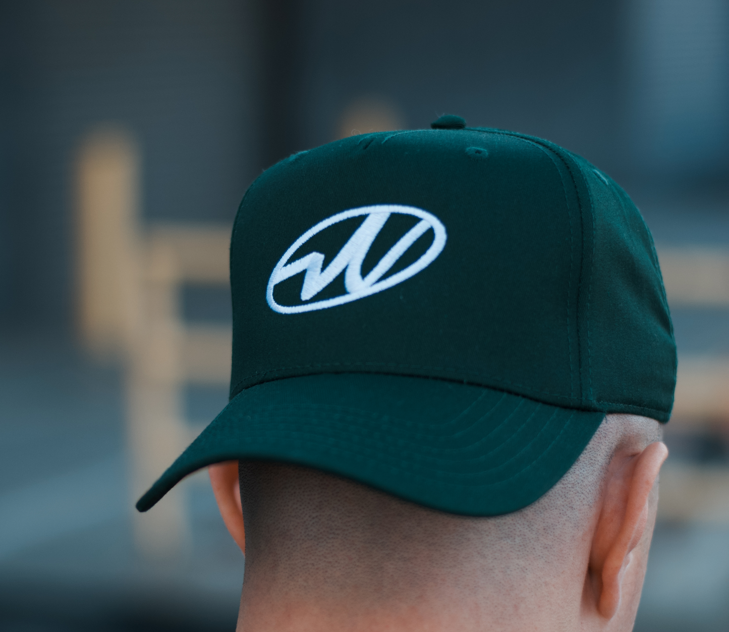 "The new staple" 5 panel hat [forest green]